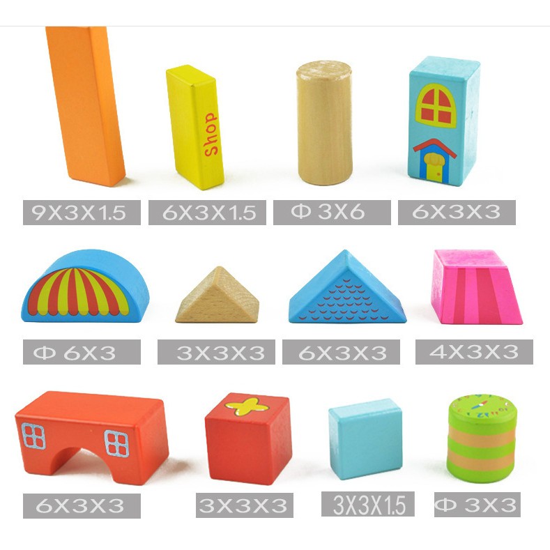 Bộ Lắp Ghép Gỗ Mô Hình Trường Học 190CT