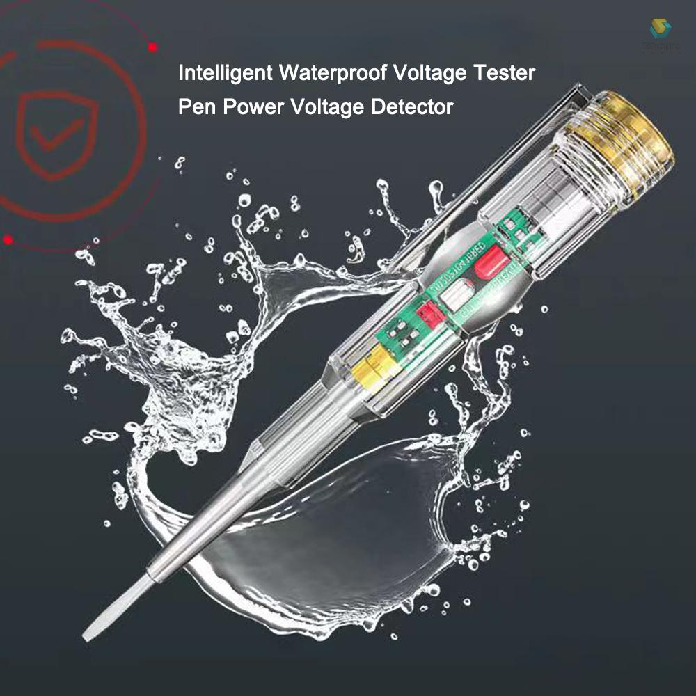 Bút Thử Điện Thông Minh Chống Nước Có Đèn LED Độ Sáng Cao