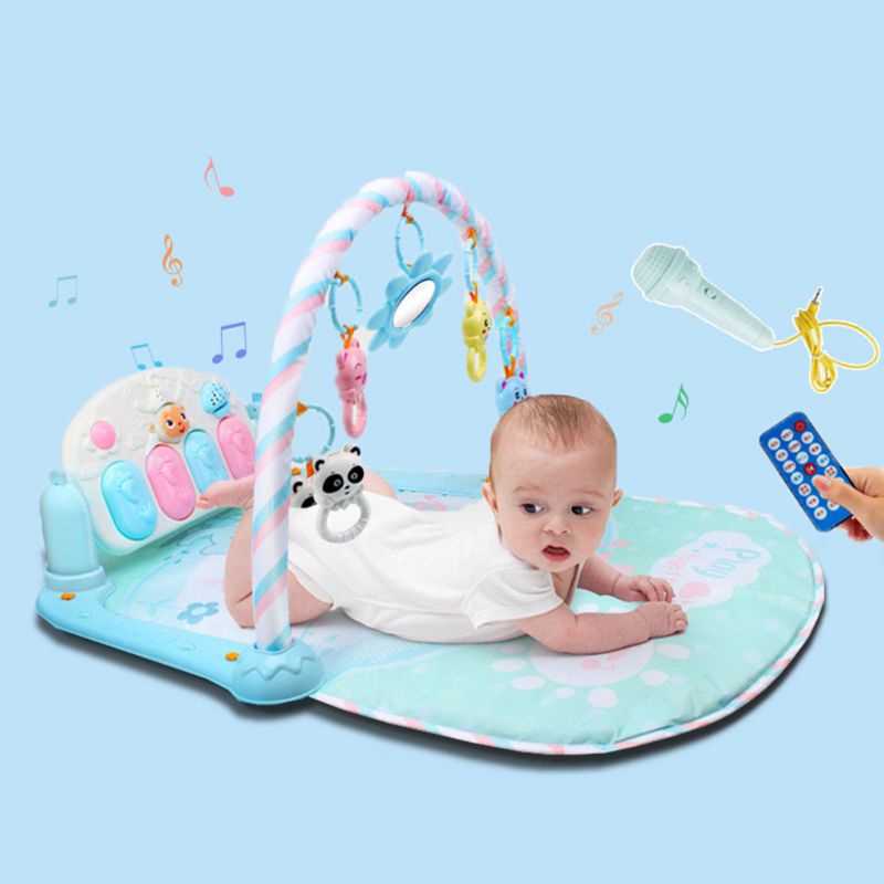 Thảm Chơi Có Nhạc Và Đèn LED 3 Trong 1 Cho Bé
