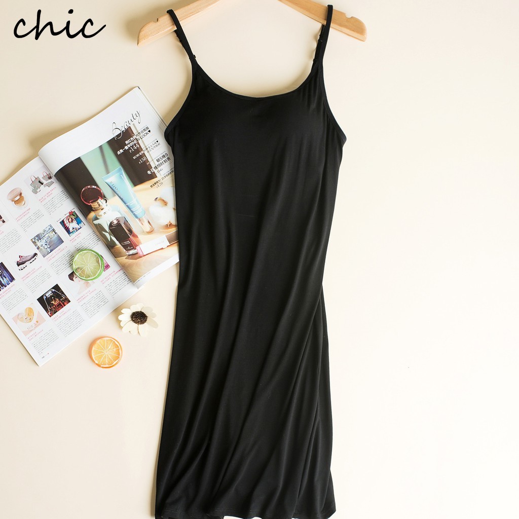 Đầm ngủ phối ren có đệm nâng ngực cỡ M-XXL