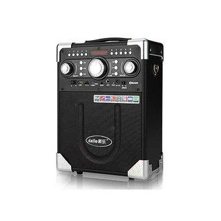 [Tặng kèm mic không dây] loa Daile S8, loa karaoke mini, công suất max 150W