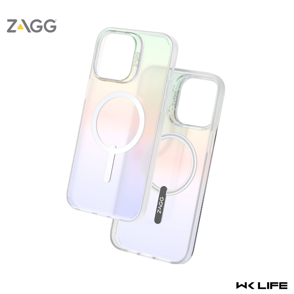 Ốp Chống Sốc Zagg Iridescent Anti-Microbial Snap Case Kháng Khuẩn cho 14 Plus / 14 Pro Max