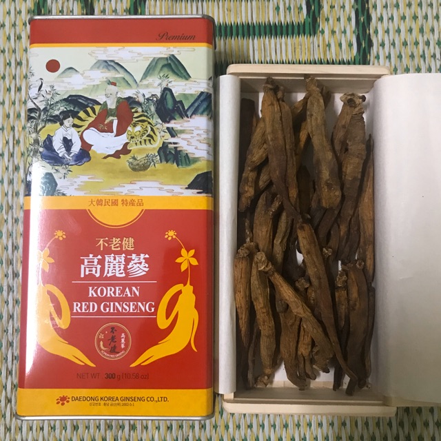 Hồng sâm, nhân sâm khô hàn quốc loại xịn 50g, 100g