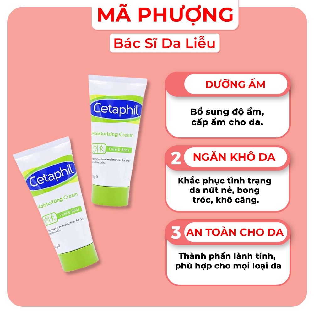 Kem dưỡng ẩm Cetaphil Moistinising Cream
