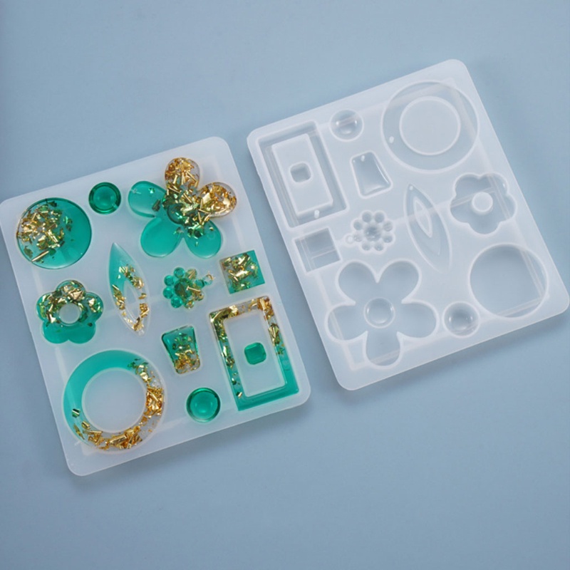 Khuôn Làm Trang Sức Bằng Resin Epoxy UV DIY