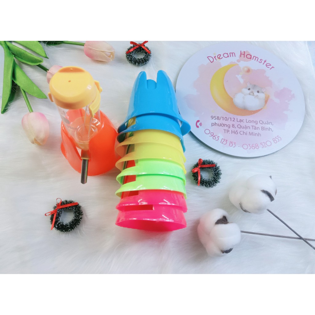 Đế nhựa để bình nước 2in1 cho Hamster