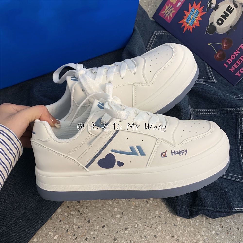 Giày Thể Thao Đế Dày Hở Ngón Màu Trắng Thời Trang Mùa Xuân Mới 2022 Cho Nữ