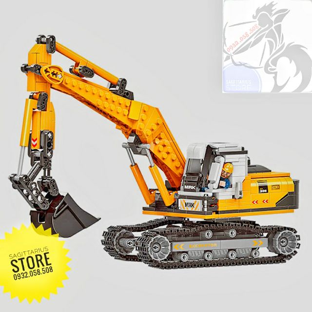 Lego XingBao XB-03038 Lắp Ráp Xe Xúc Đất