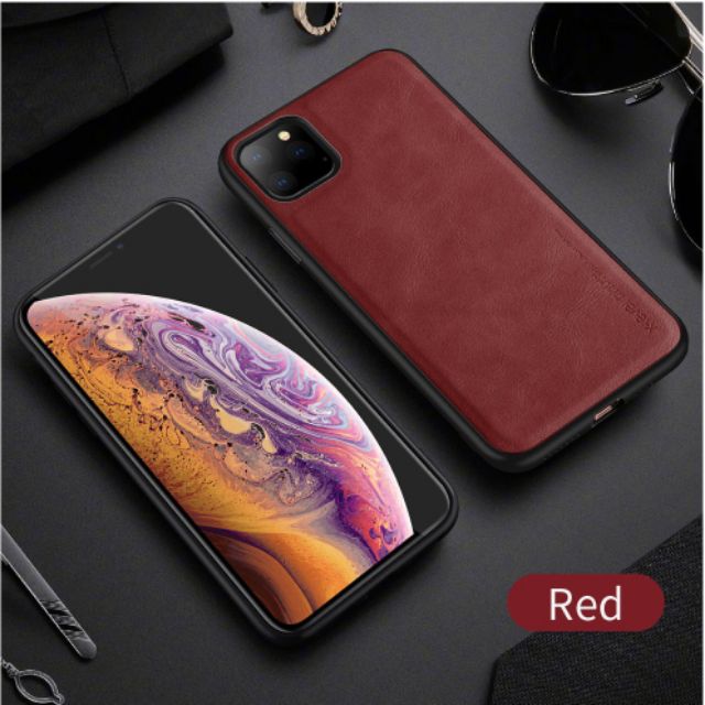 Ốp lưng Da PU cho iPhone 11/ 11 Pro/ 11 Pro max viền dẻo chống sốc ( Sang Trọng )