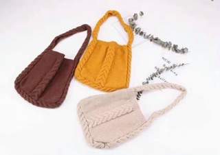 Túi len vặn thừng cho bé