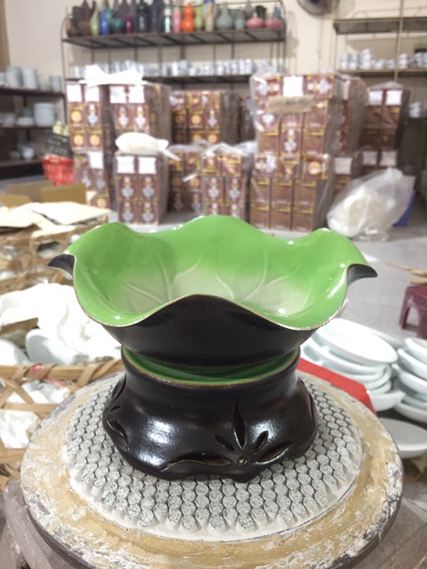 BÁT Thả hoa  đủ size 13-35cm. bát tụ lộc men thủy tinh