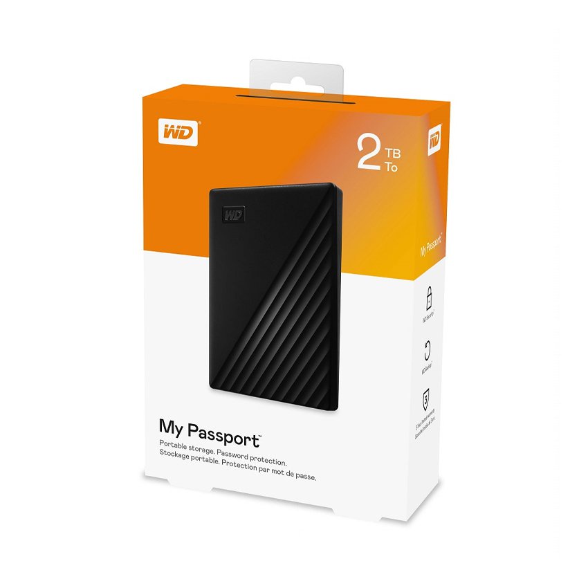 Ổ cứng di động HDD Western Digital My Passport 2TB