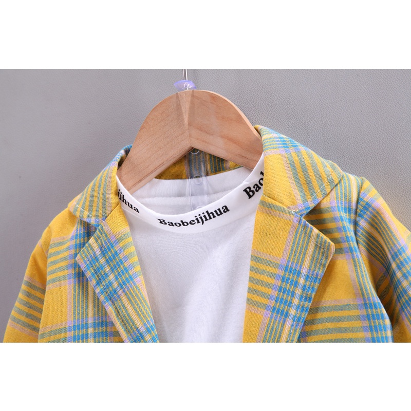 Bộ vest tay lỡ thanh lịch cho bé diện Hè (8-17kg), Chất liệu mỏng mát, thiết kế sang trọng, 2 màu cá tính