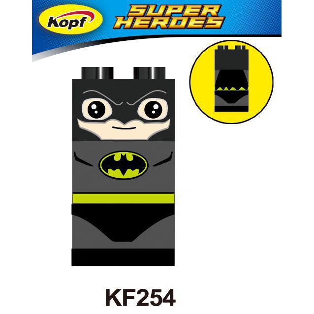 LEGO MARVEL DC ROBIN Bộ Đồ Chơi Lắp Ráp Mô Hình Nhân Vật Joker Batman Kf8022 Kf009