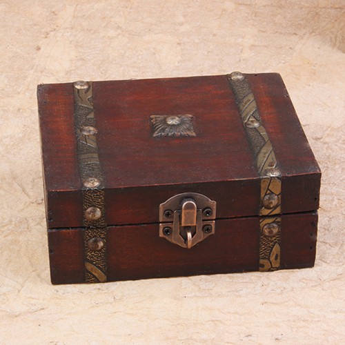 Hộp Gỗ Đựng Trang Sức Phong Cách Vintage