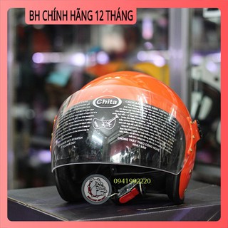 [NÓN BH BÉ]  Mũ bảo hiểm 3/4 bé trai Chita CT01S - 6 đến 13 tuổi
