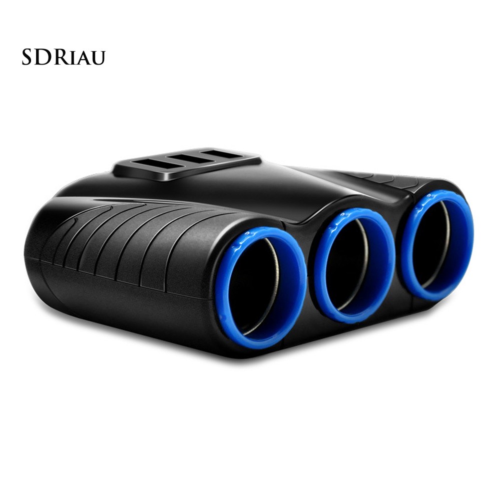 Tẩu sạc ô tô ba chiều 12-24V