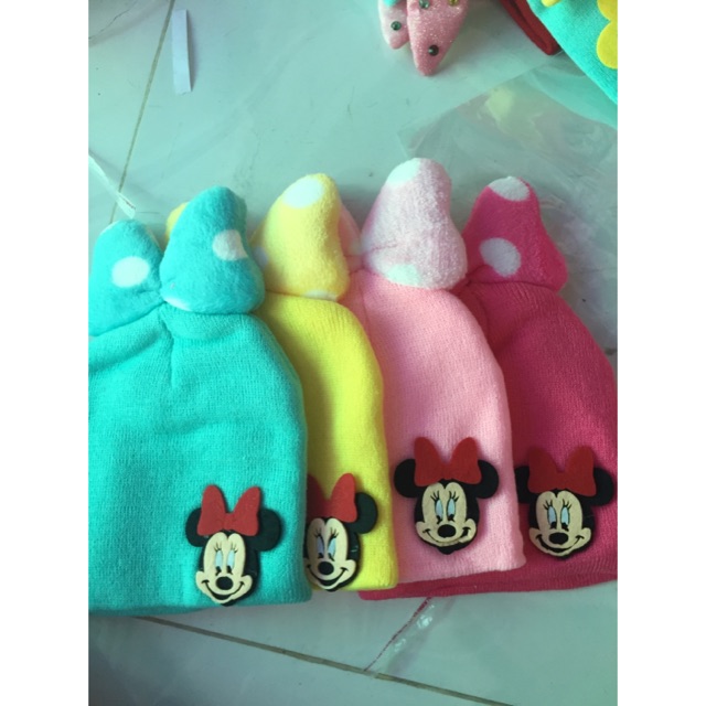 Nón len mickey