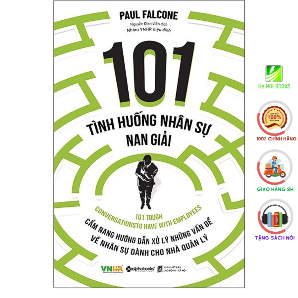 Sách AlphaBooks - 101 Tình Huống Nhân Sự Nan Giải (Tái Bản 2020)