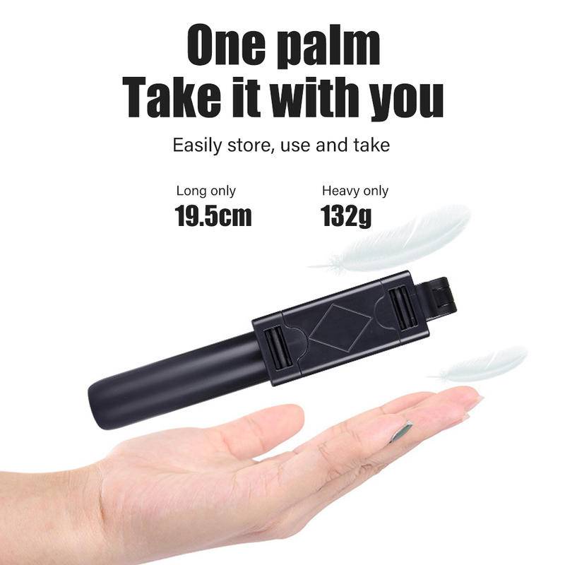 Gậy tự sướng DLLENCASE A039 bluetooth không dây có thể gập lại kèm điều khiển từ xa thích hợp cho Iphone Ios Android