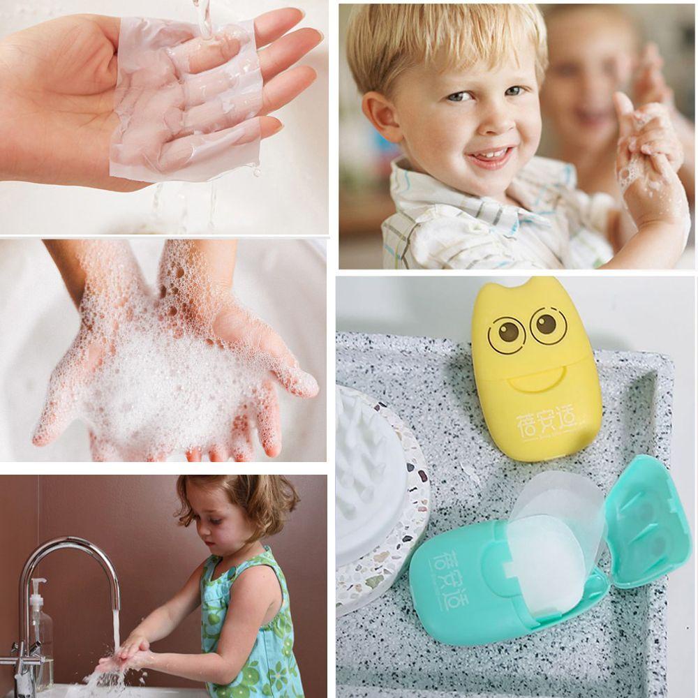 OCEANMAP Xà Phòng Giấy Khử Trùng Có Mùi Thơm Tiện Dụng