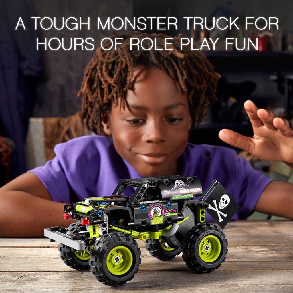 LEGO TECHNIC 42118 Chiến Xe Monster Jam Grave Digger ( 212 Chi tiết)