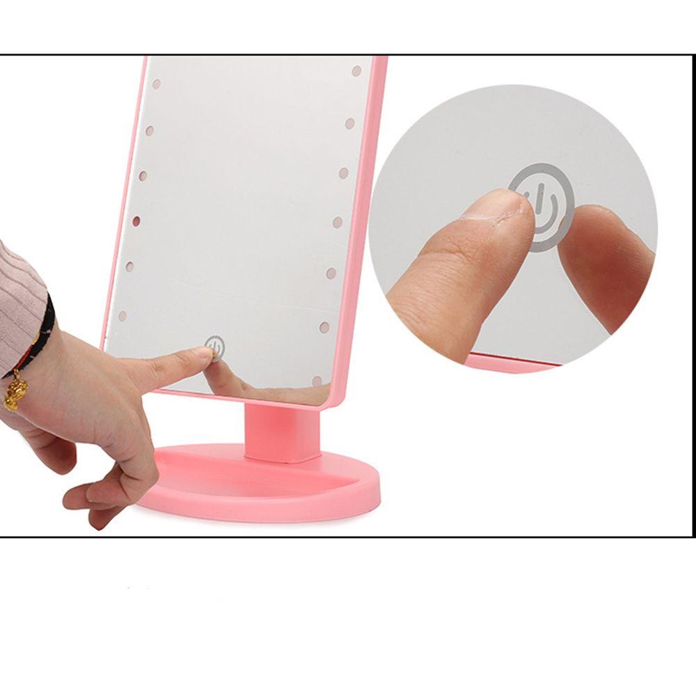 XIANTIN Gương Trang Điểm Để Bàn Có Thể Điều Chỉnh Ánh Sáng Ban Đêm Mới