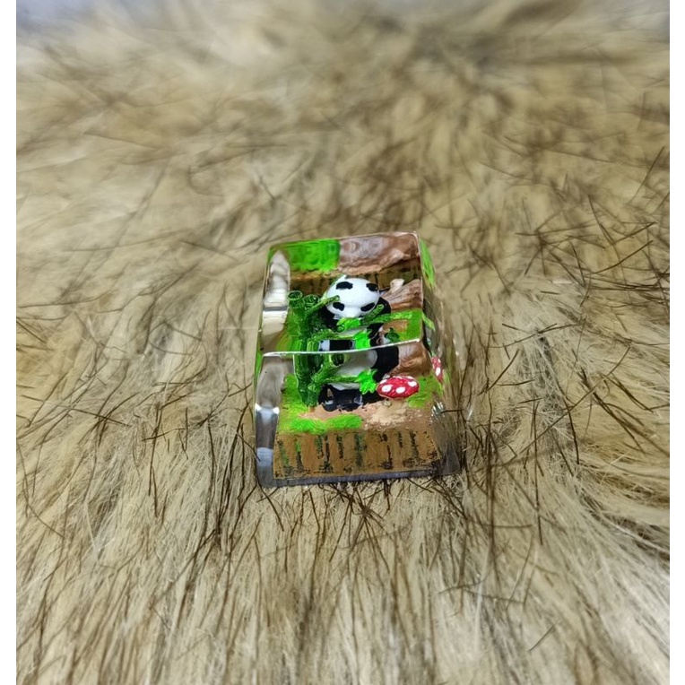 Keycap gấu trúc - nút bàn phím hình gấu trúc