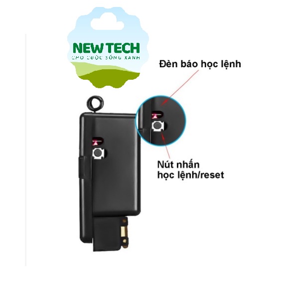 Công tắc điều khiển từ xa Rf 100m/3000w/30A/220V RF 433Mhz - remote bao gồm pin bên trong