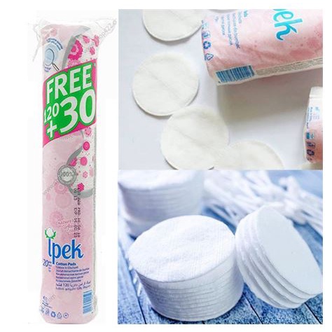 Bông Tẩy Trang Ipek 150 Miếng