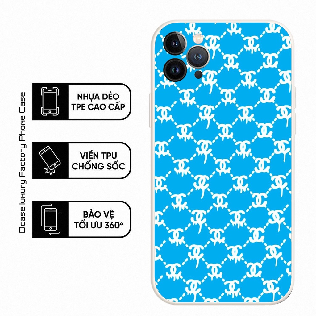 Ốp lưng điện thoại Chan Nồ Xanh cho iPhone12promax XS XR 8plus mềm 7Plus X XR XsMax 6 6s S2