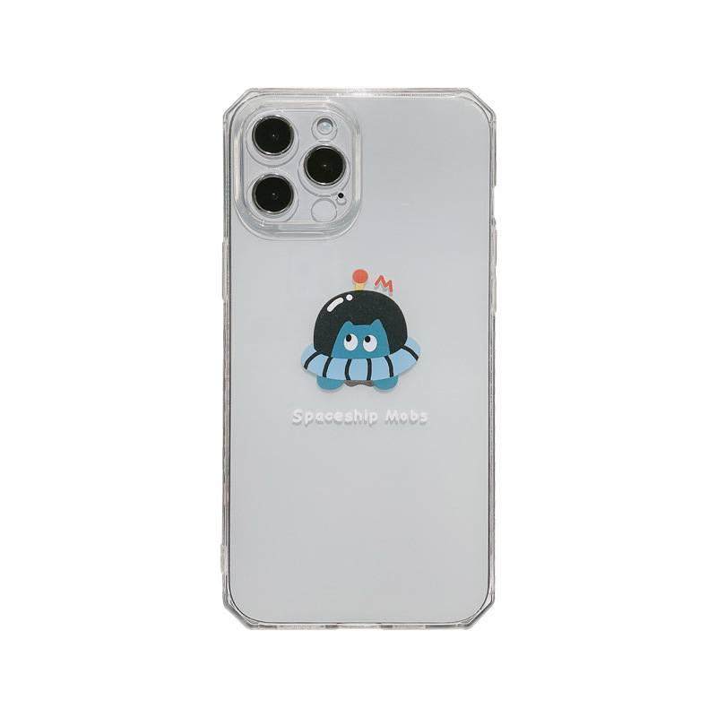 Ốp lưng iphone Ốp Lưng Iphone Vuông Cạnh Hình Spaceship 6plus/6s/6splus/7/7plus/8/8plus/x/xr/xs/11/12/pro/max/plus/promax Dinuo case