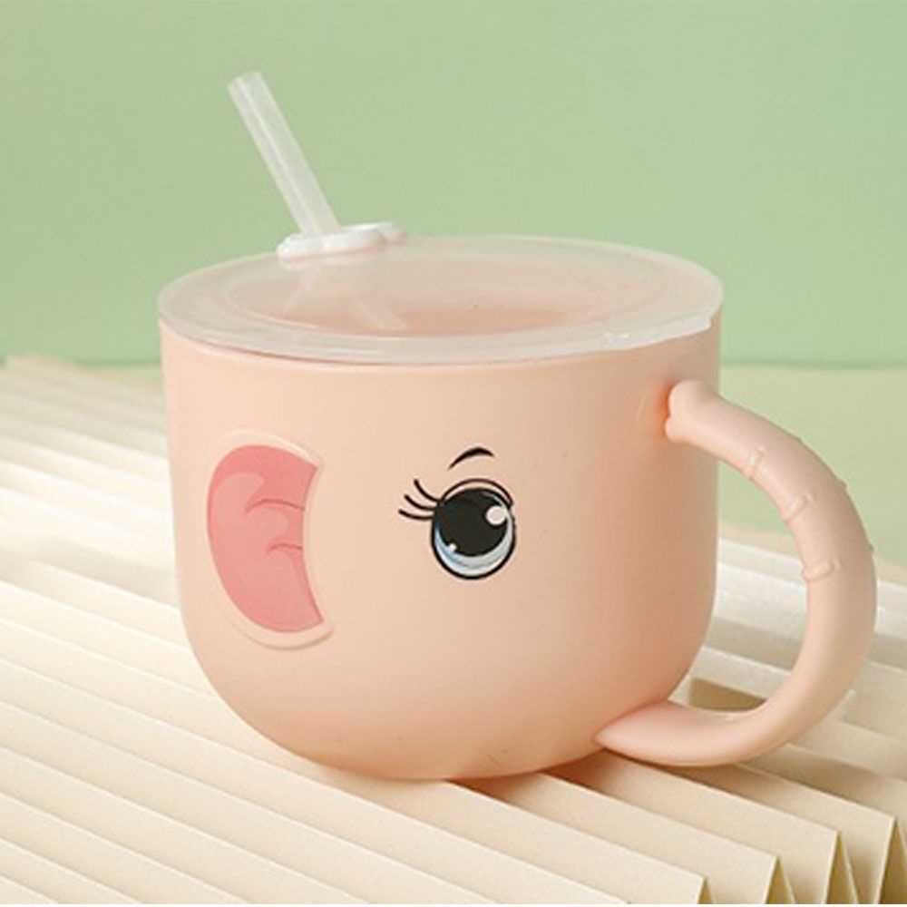 Bình Đựng Nước Thủy Tinh Chống Rò Rỉ Chống Rơi Có Nắp Đậy Nhiều Màu Sắc Dễ Thương Cho Trẻ Mẫu Giáo