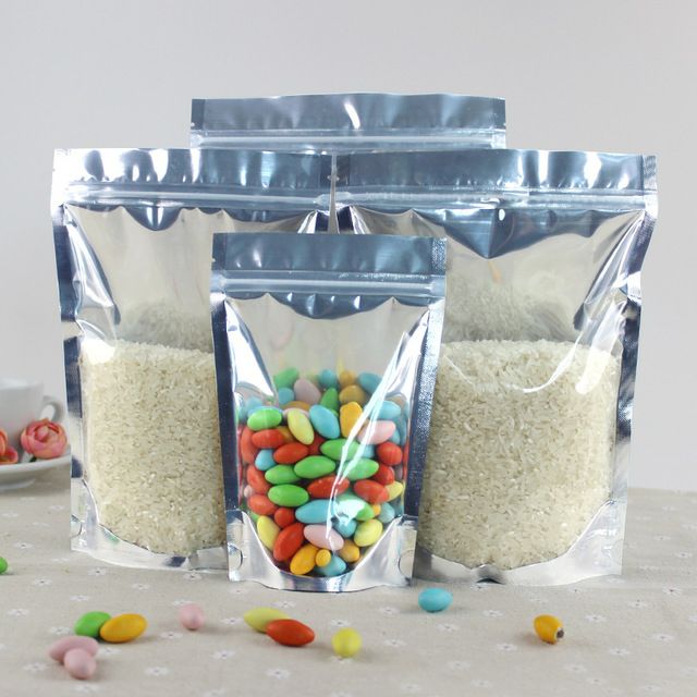 1KG TÚI ZIP BẠC ĐỰNG THỰC PHẨM