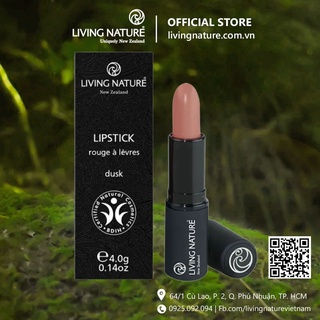 [Official Store] Son môi organic Living Nature - Màu hồng nâu đất Dusk 08