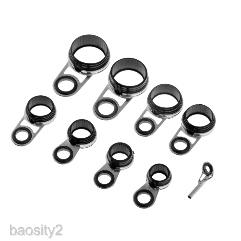 Set 9 Vòng Gắn Cần Câu Cá Nhiều Kích Cỡ