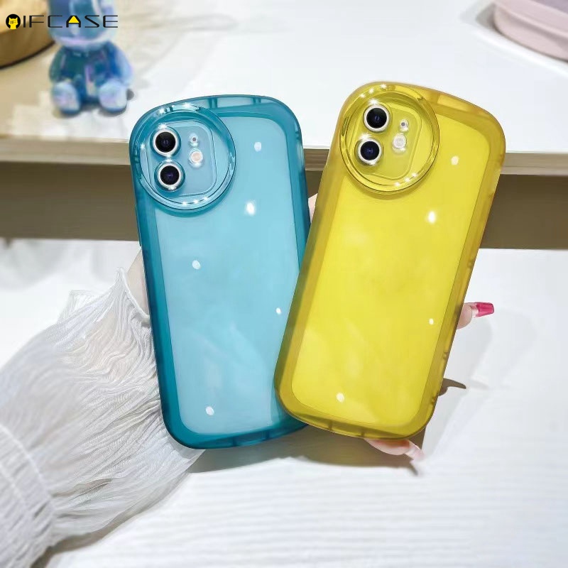 Ốp Điện Thoại Mềm Trong Suốt Màu Trơn Cho iPhone 11 Pro Max XS Max XR XS X 7 8 Plus SE 2020