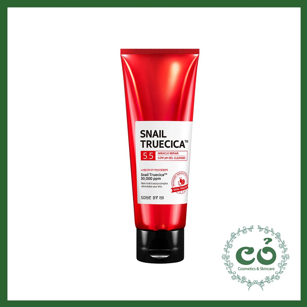 Sữa rửa mặt Snail Truecica Some By Mi