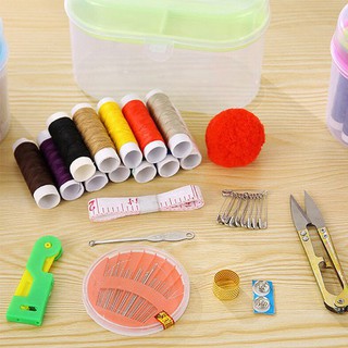 Hộp kim chỉ 55 món tiện dụng -Hộp kim chỉ đa năng tiện dụng hộp kim chỉ may vá quần áo...