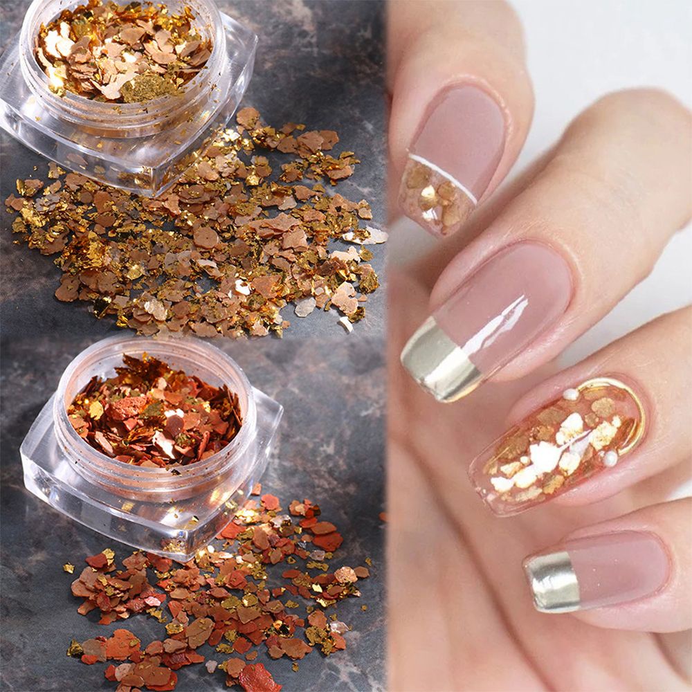 [Hàng mới về] Hộp mảnh lấp lánh trang trí móng tay nghệ thuật độc đáo