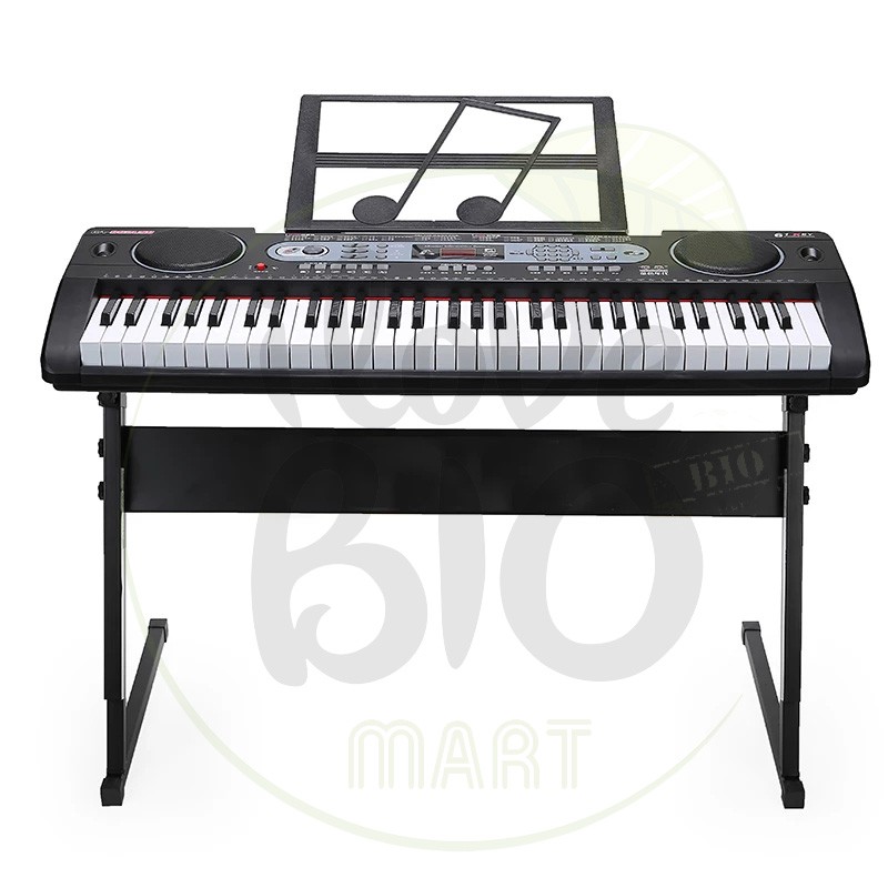 [ CÓ GIÁ ĐỠ ] - ĐÀN PIANO ĐIỆN TỬ 61 PHÍM CHO NGƯỜI MỚI HỌC – ĐÀN PIANO ĐIỆN TỬ CHO BÉ PHÁT TRIỂN TRÍ NÃO TLP96