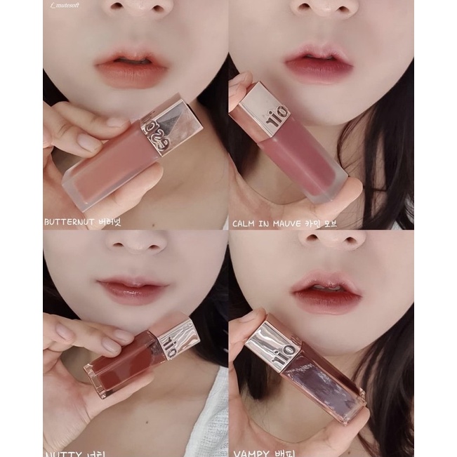 [ Vỏ Lì ] Son Kem Lì Cao Cấp Hàn Quốc Lên Màu Chuẩn, Lâu Trôi Espoir Couture Velvet Lip Tint Shine 8.5g