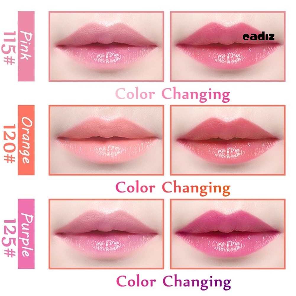 Son Dưỡng Môi Thay Đổi Màu Sắc Chống Nước Dưỡng Ẩm Tiện Dụng