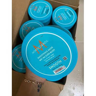 ✅[ MOROCCANOIL - CHÍNH HÃNG ] DẦU HẤP SUÔN MƯỢT MOROCCANOIL SMOOTHING MASK 500ML  - TẶNG MŨ Ủ