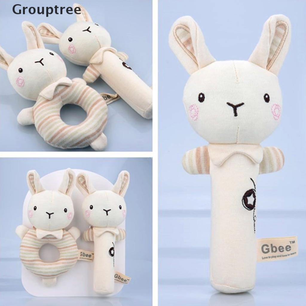 Lục Lạc Cầm Tay Hình Thú Nhồi Bông Dễ Thương Cho Bé