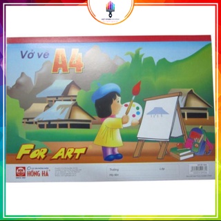 Sổ vẽ A4,A3 Hồng Hà