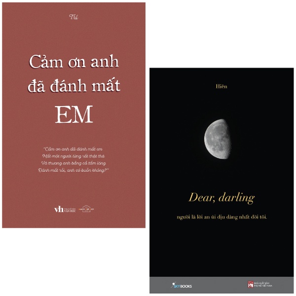 Combo Sách Dear, Darling + Cảm Ơn Anh Đã Đánh Mất Em (Bộ 2 Cuốn)