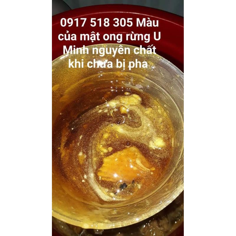 Mật ong rừng U Minh ( hình shop chụp) 500ml