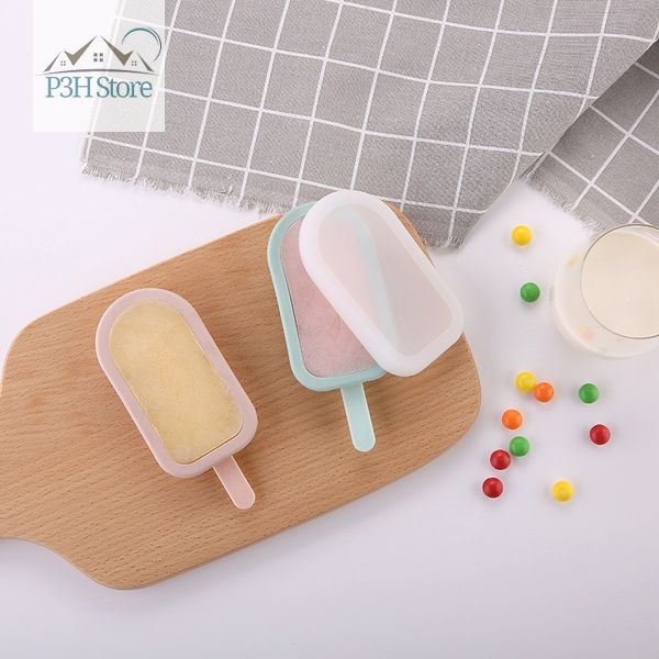 Khuôn làm kem Silicone loại lớn có nắp đậy Fasola RY-265