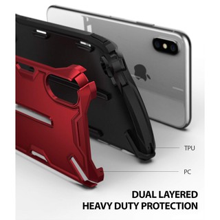 Ốp lưng iPhone Xs / iPhone X Ringke Dual X Hàn Quốc